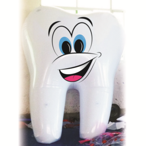 Promotional Inflatable tooth | Illustration Design by banedsgn