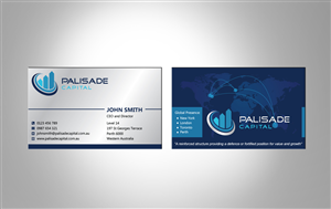 Palisade Capital | Business Card Design by MT