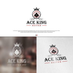 Ace King Suited or A K Suited  | Logo Design by sushsharma99