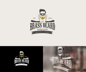 The Brass Barbershop | Logo Design by anekaa