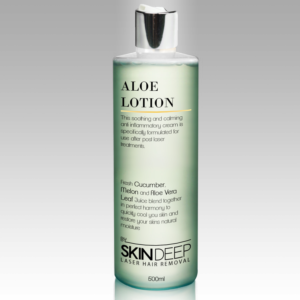 Packaging design for aloe lotion bottle for a Laser Clinic    | Packaging Design by SAI DESIGNS