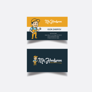 Handy man Company business card  | Business Card Design by bdesigner9