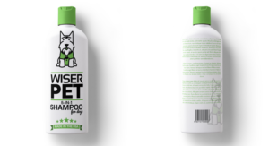 Quality label design for natural pet care range | Packaging Design by Designoid