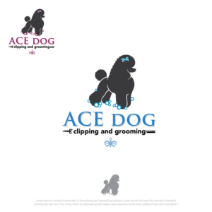 ACE dog clipping and grooming | Logo-Design von belovedboss