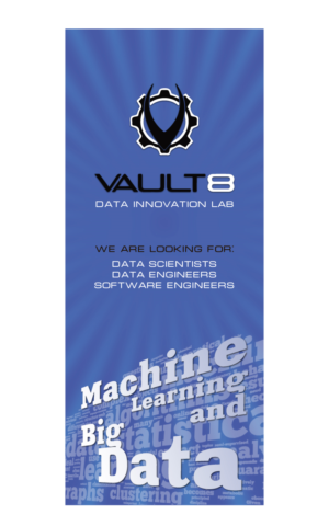 Vault 8 Engineering Career Fair Banner | Poster Design by broken.bike