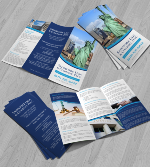 Tri-fold Brochure Design for Law Firm  | Flyer Design by Achiver