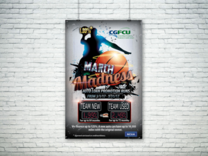 March Madness Auto Loan Special | Poster Design by Lesaba Design