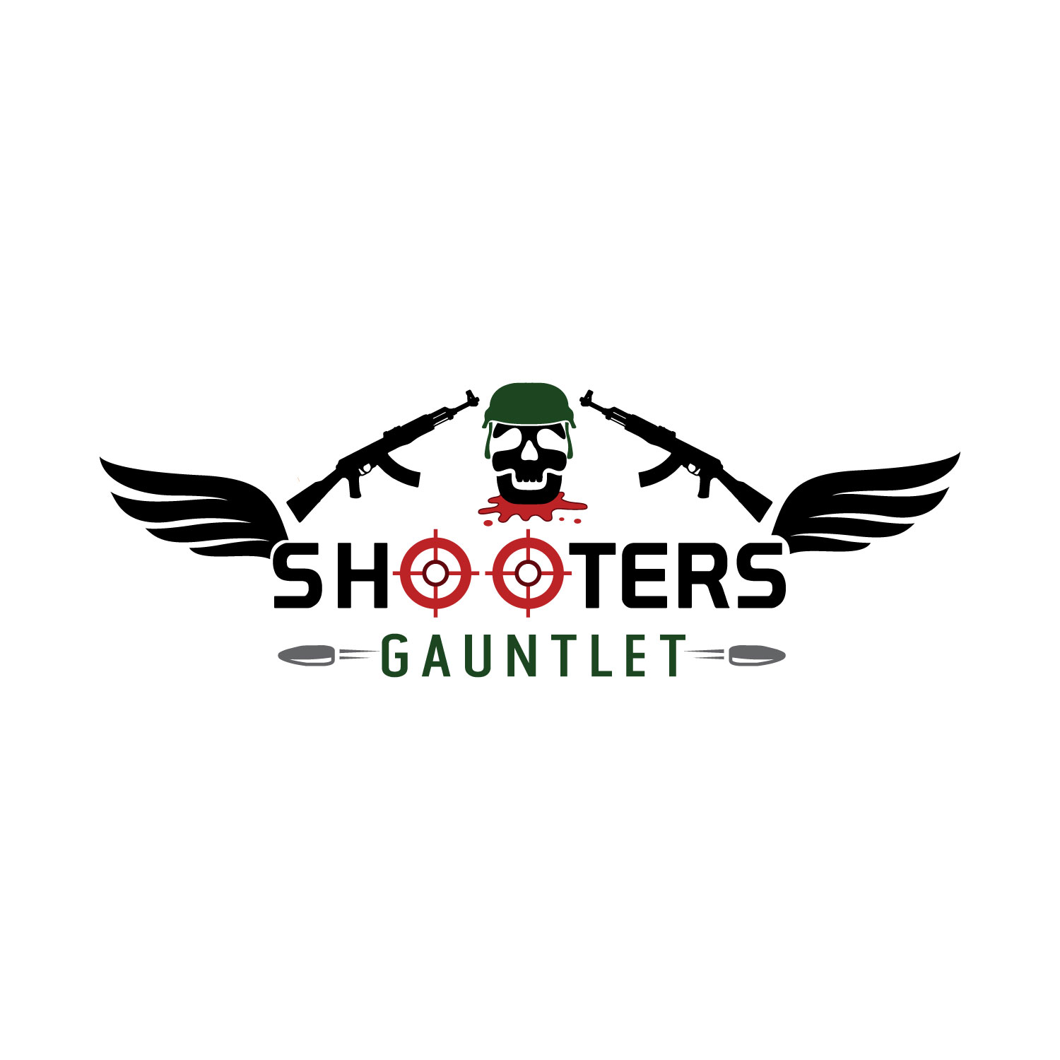 Logo-Design von LAXMI DESIGNHUB für Shooters Gauntlet | Design #13625648