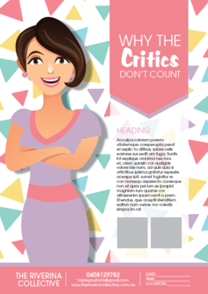 Poster to inspire rural women around Australia! | Poster Design by vinz