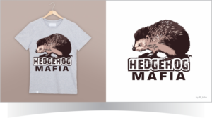 Hedgehog Mafia tee-shirt for charity event | T-Shirt-Design von r-toha