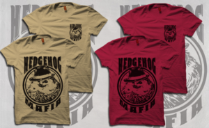 Hedgehog Mafia tee-shirt for charity event | T-Shirt-Design von Ambrech