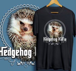 Hedgehog Mafia tee-shirt for charity event | T-Shirt-Design von 99.degree