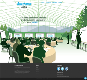 Web Design by RapraDesign for Alternative Media | Design #563200