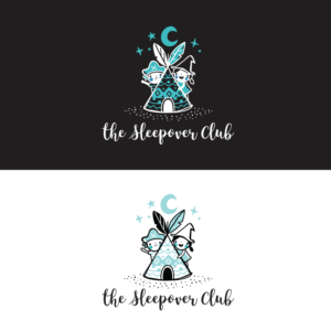 The Sleepover Club | Logo Design by Frontino graphic studio