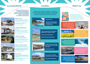 Tourist Park Brochures | Flyer Design by Javelin Studio