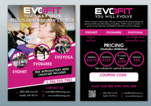 Flyer-Design von leuchi für EvoFit, LLP | Design #13780813