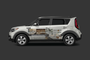 Corporate Branding Vehicle Wrap Contest | Car Wrap Design by nafizrahat