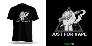 VAPE (E-Cigarette) T-Shirt Design Let Your Creativity Shine | T-Shirt-Design von Fatboy Graphic