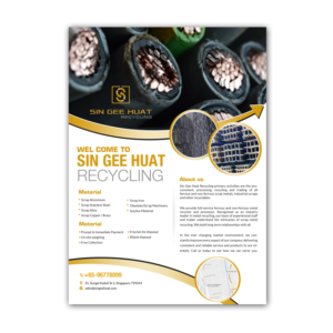 Brochure Design by creative.bugs for Sin Gee Huat Recycling | Design #13635680