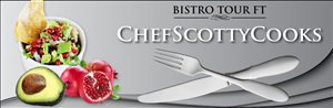 ChefScottyCooks Bistro Tour | Graphic Design by Pinky 