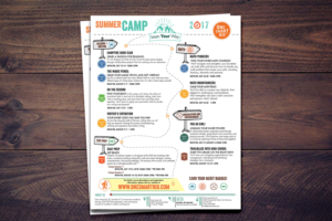 Summer Camp Flyer for Education Company | Flyer-Design von Sarina.dsg