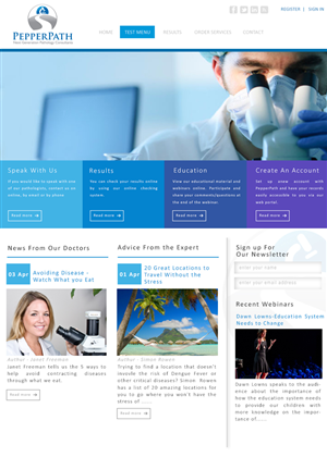 Web Design by sammy for this project | Design #2504991