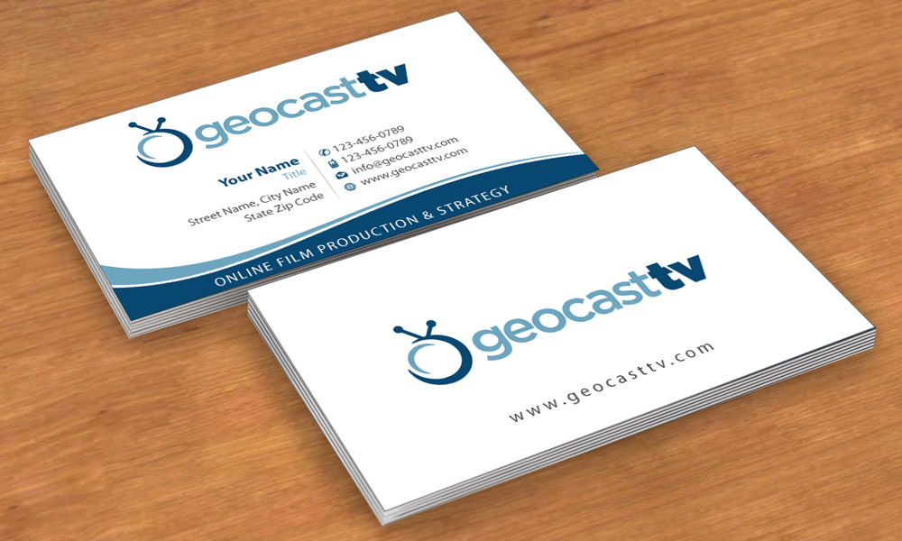 Schreibwaren-Design von Sbss für Geocast TV | Design #2528582