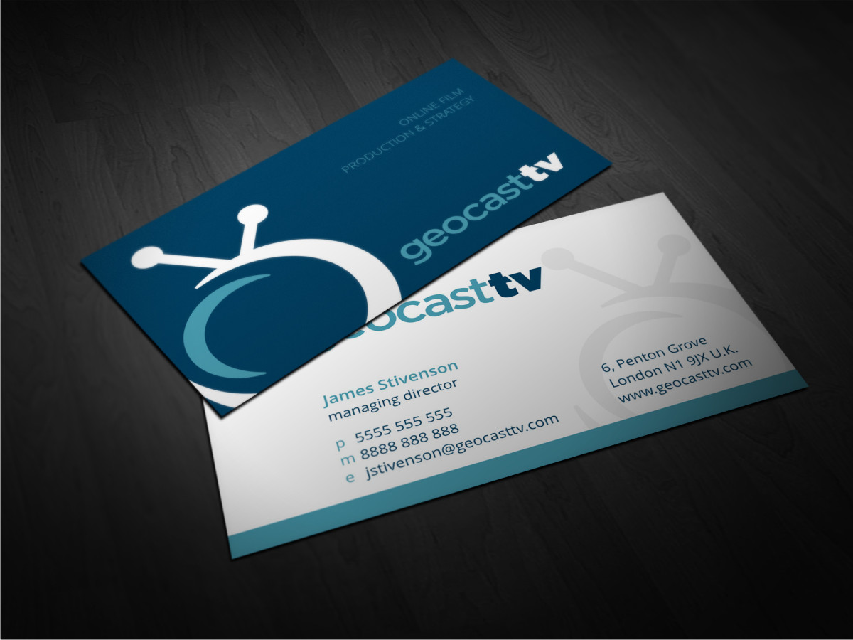 Schreibwaren-Design von Atvento Graphics für Geocast TV | Design #2515474