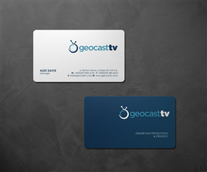 Online video and marketing company business cards | Schreibwaren-Design von logodentity