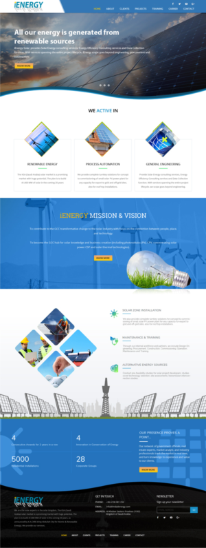 Redesign of Engineering firm website  | Wordpress Design by vedverma1984