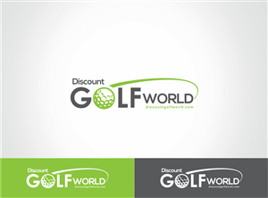 Discount Golf World | Logo-Design von nikkiblue