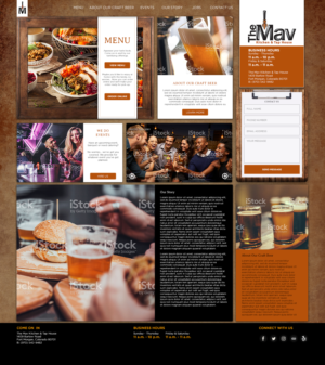 Kitchen & Tap House requires web site design - Casual restaurant | Web Design by insert name here