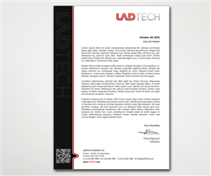 Letterhead Design by anxongdzong