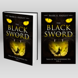 Book Cover for The Black Sword | Book Cover Design by dienel96