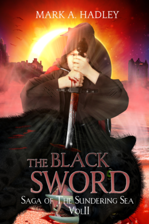 Book Cover for The Black Sword | Book Cover Design by Marta van Eck