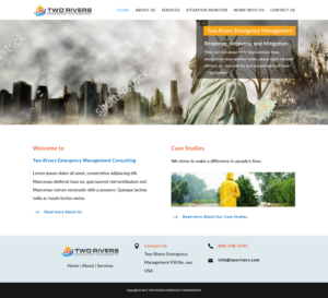 Emergency Management Consulting Needs a Website | Web Design by CharaFathimalil