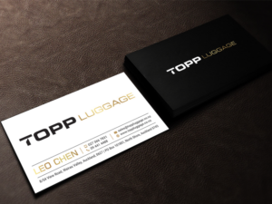 Business Card Design by Sandaruwan for Topp Luggage | Design #14121811