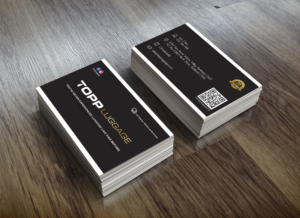 Business Card Design by NK Graphics for Topp Luggage | Design #14160501