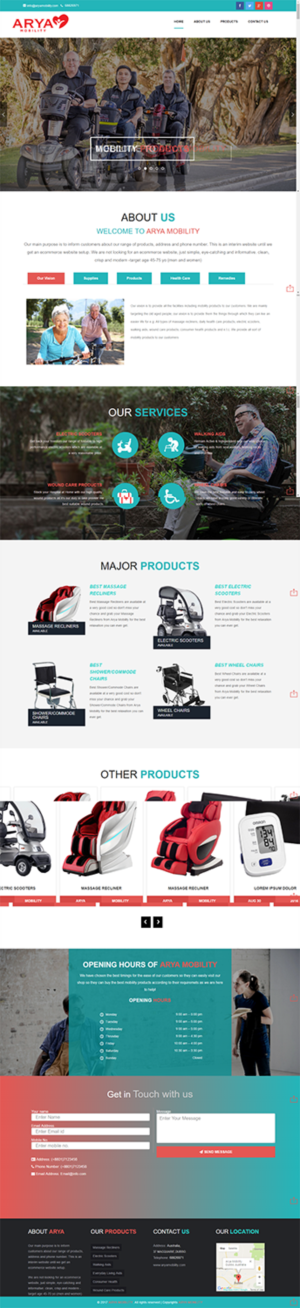 Web Design by Arsalan Khan for this project | Design #14268151