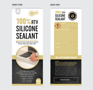 Package Design for Silicone Cartridge | Packaging Design by Iwana Ioana