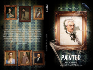 Book Cover for Horror Novel - PAINTED | Buchumschlag Design von Marta van Eck