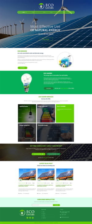 ECO SAVERS  | Web-Design von Expert Designer