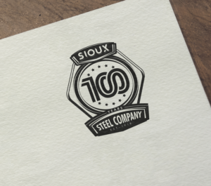 Sioux Steel Company,  100 Years,  Est. 1918 | Logo-Design von Pixel Desert