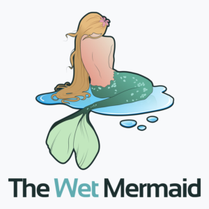 The Wet Mermaid T SHirt and marketing design | T-shirt Design by TTK