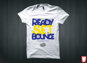 T-shirt for Mega Bounce Run | T-shirt Design by Taho Design