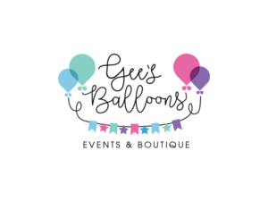 Gee's Balloons - EVENTS AND BOUTIQUE | Logo Design by designshart