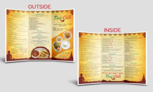 Menu Design by Lesaba Design