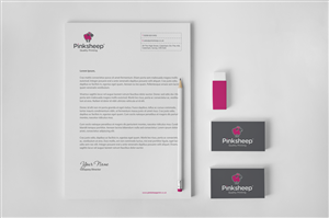 Pinksheep Letterheads Design | Schreibwaren-Design von HYPdesign