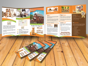 Flyer-Design von Shiny Design für Heights Pet Hospital | Design #14692261