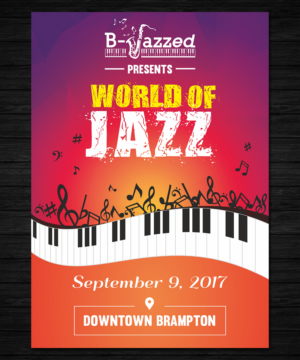 Poster Design by ecorokerz for Heritage Jazz Society (Peel) | Design #14832320